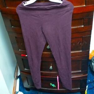 Garage plum leggings, xsmall